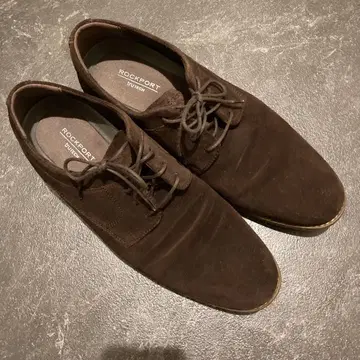 ROCKPORT trutech 다크 브라운 스웨이드 신발