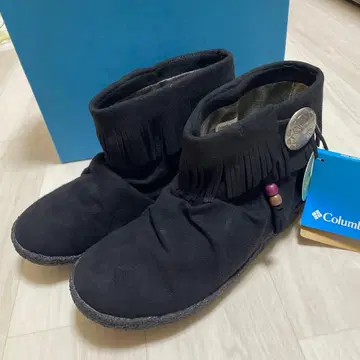 [주말 가격 인하] 컬럼비아 프린지 부츠 24cm
