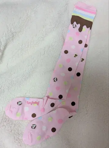 Angelic Pretty 폴카 도트 초콜릿 오버니 핑크