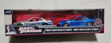 와일드 스피드 브라이언 R34 GT-R 2대 세트