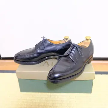 구 로고 에드워드 그린 Dovers 블랙 6E 32 영국제