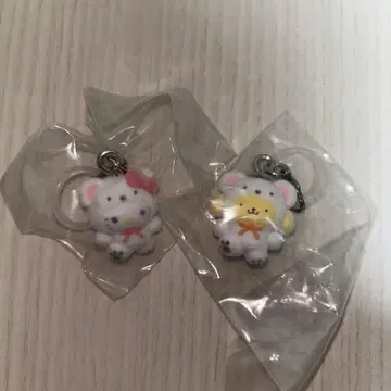 푹신푹신 스노우 산리오 헬로키티 x 폼폼푸딩 세트