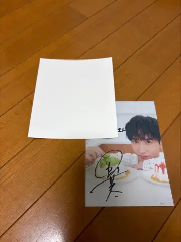 노무라 코타 친필 사인 사진