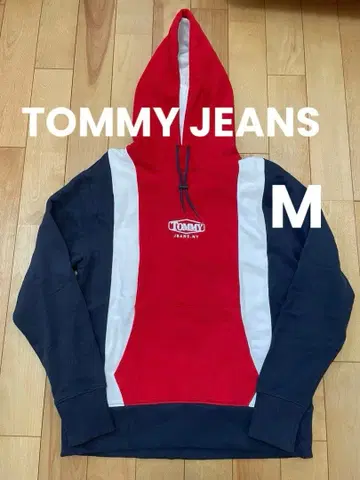 TOMMY JEANS 후드 부착 후드티