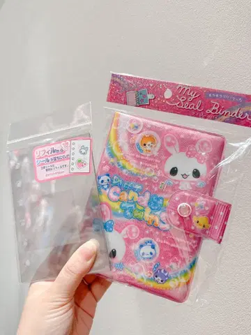 씰북 투명 리필 캔디 트윈즈 씰 바인더 씰북 2개 세트