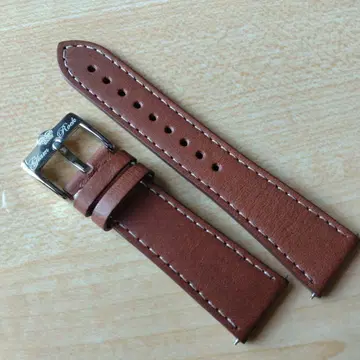 Glam Rock 가죽 벨트 브라운 22mm