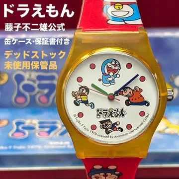 레어 데드스탁 미사용 진품 도라에몽 쿼츠 배터리 교체 완료 풀 오리지널