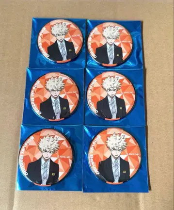 바쿠고 카츠키 시즈테츠 트레이딩 캔뱃지 등신