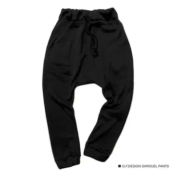 GFD 사루엘 팬츠 와이드 팬츠 가우초 팬츠 조거 팬츠 모드