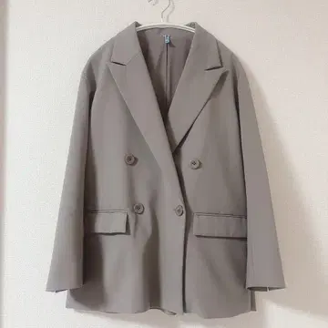 미라 오웬 더블 브레스트 테일러드 자켓