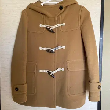 맥피 코트 투모로우랜드 더플 코트 카멜 36