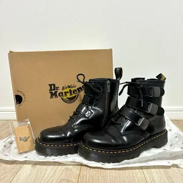 [ 새상품급 ] 닥터마틴 페니모어 사이드 지퍼 부츠 가죽 블랙 UK 8