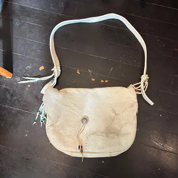 네이티브 아메리칸 워터 버팔로 가죽 백