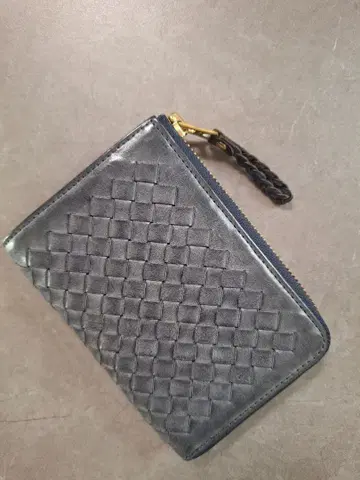 [ used ] SONNE 뜨개질 가죽 지갑