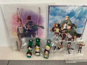 진격의 거인 제일복권 리바이 한지 엘빈 세트