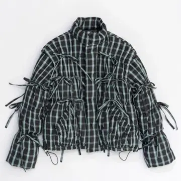 maison special 2way 리본 푸퍼 재킷