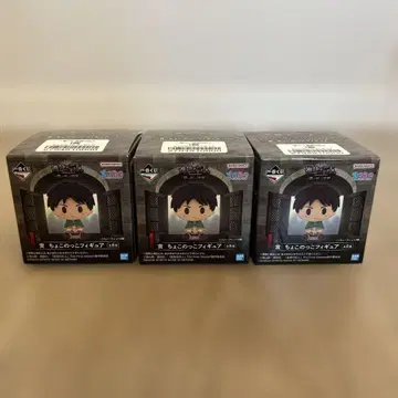 진격의 거인 제일복권 I상 쵸코놋코 피규어 3개 세트