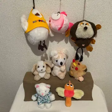 다양한 봉제 인형 8개 묶음 판매