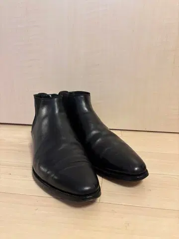 크로켓&존스 크랜포드 8E 블랙 360 라스트 사이드 고어 부츠