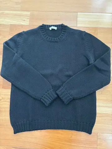 로베르토 콜리나 블랙 니트 스웨터 사이즈 48