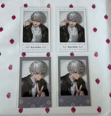 니지산지 쿠츠하 윈터 데이트 폴라로이드풍 카드