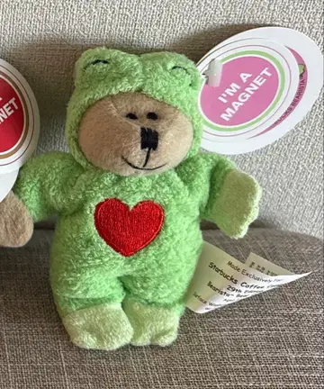 스타벅스 베어리스타 마그넷 [ 2004 그린 프로그 ] 개구리