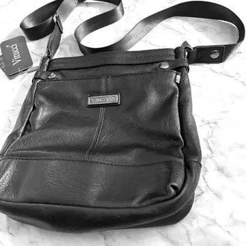 새상품 비토우치 블랙 검정 가죽 숄더백 남성용 메신저