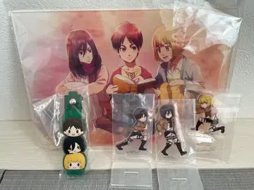 아크릴 스탠드 세트 미카사 아르민 엘렌