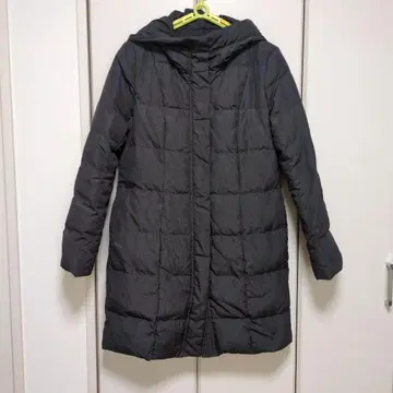 크로스플러스 롱 다운 자켓 후드 부착