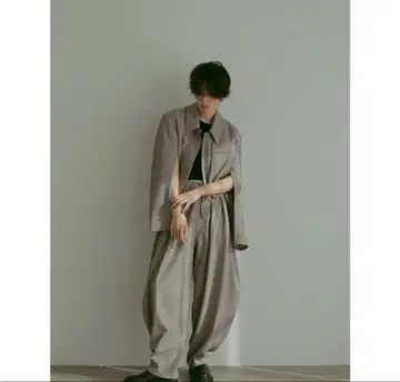 ETRETOKYO 캐벌리 트윌 와이드 팬츠 [ M ]