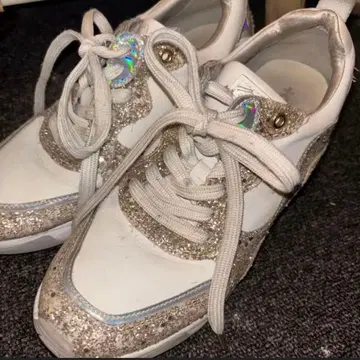 DIANA 슬림 레그 힐업 스니커즈 6cm 24cm 통굽 큐빅 화이트