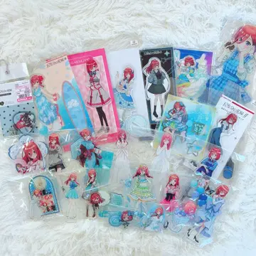 5등분의 신부 아크릴 스탠드 묶음 판매 미쿠