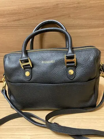 매킨토시 철학 토트백 가죽 블랙 새상품급