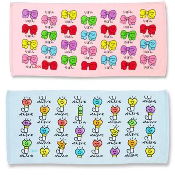 오에카키상 TOWEL 펜라이트상 TOWEL 리본상 2개 세트