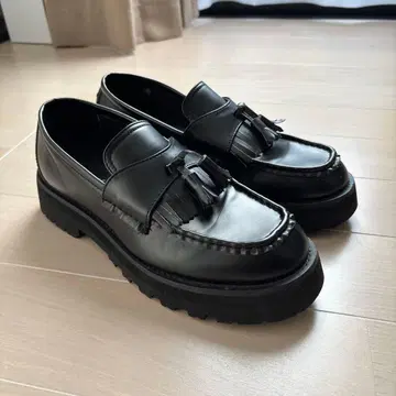 act'm 하이 밑창 볼륨 태슬 로퍼 통굽 41