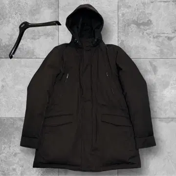 [컨디션 최상] 휴고보스 발수 리얼 다운 자켓 XL 다크 브라운