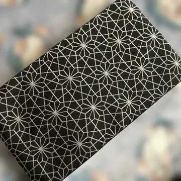 새상품급 모노톤 기하학 패턴 멋진 반폭 오비