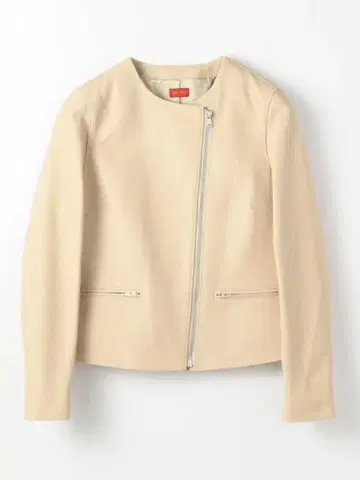 DES PRES 램 가죽 노카라 자켓 투모로우랜드