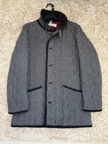 그레이 퀼팅 자켓