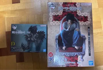 데스노트 제일복권 라스트 원상 L 피규어 류크 D상 마그넷