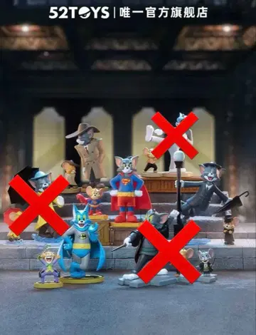 톰과 제리 워너 브라더스 100주년 52TOYS