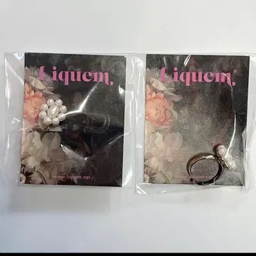 liquem 리큐엠 블루 미니 one 귀찌 ( all 펄 ) 반지