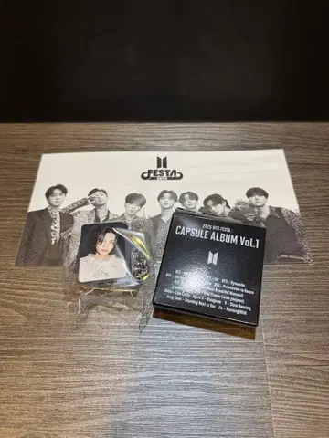 BTS FESTA CAPSULE ALBUM SUGA 윤기