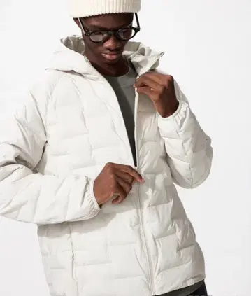 UNIQLO 퍼프 테크 후드티