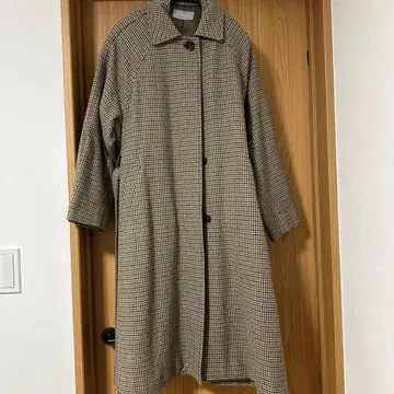 MACKINTOSH PHILOSOPHY 간클럽 체크 코트