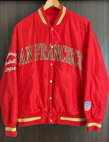GU x NFL 49ERS 샌프란시스코 바시티 자켓