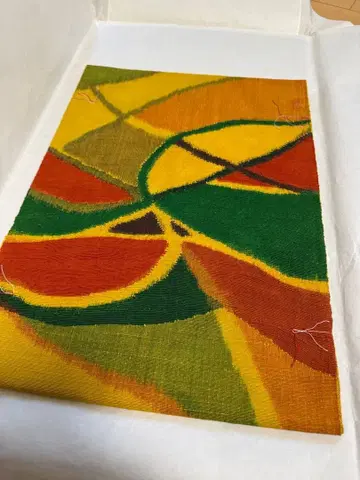 [ 미사용품 ] 하카타 오비 교육용 실 달린 선착순