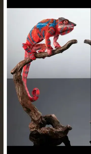 생물대도감 프리미엄 팬서 카멜레온 레드