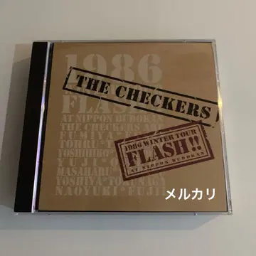 THE CHECKES 1986 WINTER TOUR FLASH