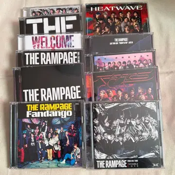 THE RAMPAGE CD 10점
